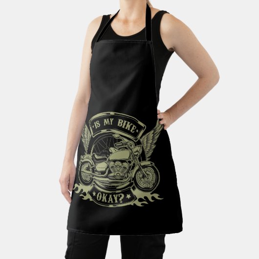 私のバイクは大丈夫おもしろいだ エプロン (インサイチュ)