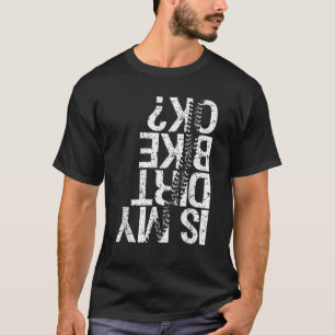 私のバイクは大丈夫ですか?バイクもしくは自転車に乗る人サイクリング Tシャツ