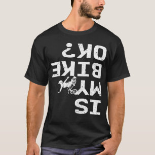 私のバイクは自転車のハーフパイプのフおもしろいリースタイルでいいの Tシャツ