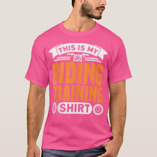 私のバイク訓練用バイクライダー Tシャツ