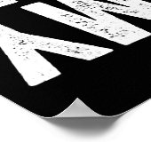 私のバイクOkバイクおもしろいダートバイクバイクもしくは自転車に乗る人 ポスター (角)