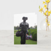 私のバッグを喜びます握って下さいか。 ~の挨拶/メッセージカード カード (黄色い花)