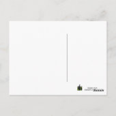 私のバッグを ポストカード (裏面)