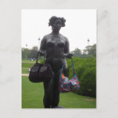 私のバッグを ポストカード (正面)