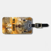 私のバッグ!,リス愛_ ラゲッジタグ (正面横)