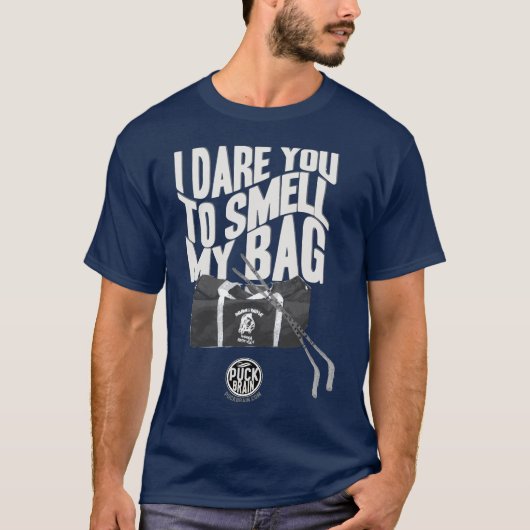 私のバッグ- Tシャツ--をかいで下さい Tシャツ (正面)