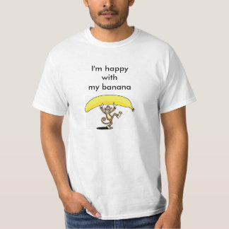 私のバナナと幸せ Tシャツ