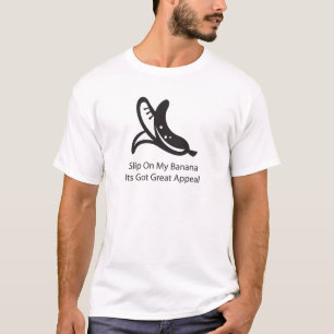私のバナナのスリップ-素晴らしい懇願を持っています Tシャツ