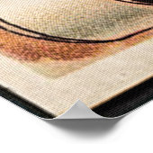 私のバニーヴィンテージカード ポスター (角)