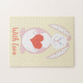 私のバニー、漫画バニー。 ジグソーパズル (横)