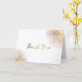 私のバプテスマ来に感謝する カード (黄色い花)