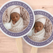 私のバプテスマ来の写真に感謝モダンする ハンドファン