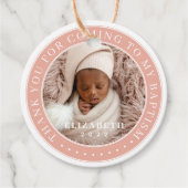 私のバプテスマ来の写真に感謝モダンする フェイバータグ (正面)