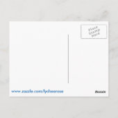 私のバラのパレスチナはがき ポストカード (裏面)