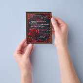 私のバラ妻への誕生日ギフト、カップル妻ギフト チラシ (手)