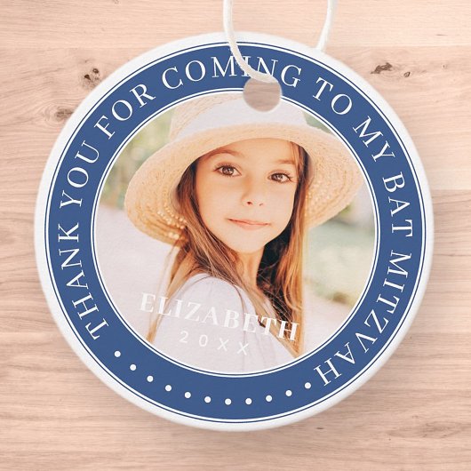 私のバルミツワー写真来をありがとう フェイバータグ