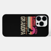 私のバレルお気に入りのレーサーは私おじいちゃんヴィンテージと呼ぶ iPhoneケース (裏面横)