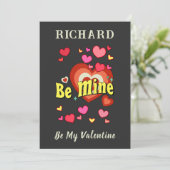 私のバレンタイカスタムンバレンタインデーのカードになる 招待状 (スタンド正面)
