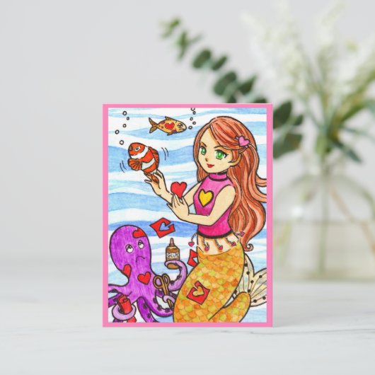 私のバレンタインがあって下さい! シーズンポストカード (スタンド正面)