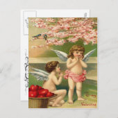 私のバレンタインがあって下さい シーズンポストカード (正面/裏面)