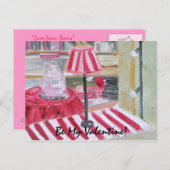 私のバレンタインがあって下さい! シーズンポストカード (正面/裏面)