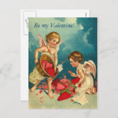 私のバレンタインがあって下さい! 郵便はがき シーズンポストカード (正面/裏面)