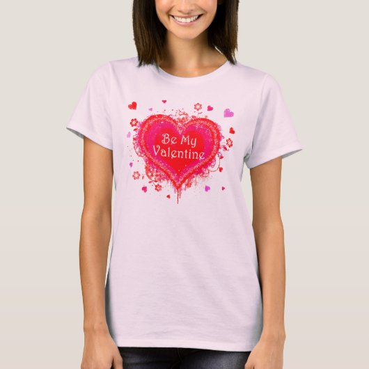私のバレンタインがあって下さい Tシャツ (正面)