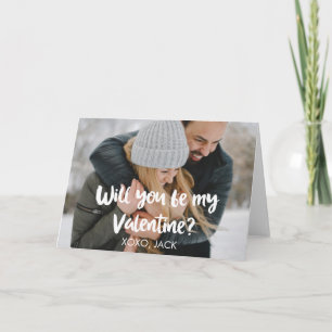 私のバレンタインですか。 写真カード シーズンカード