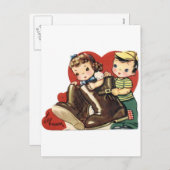 私のバレンタインでどう? シーズンポストカード (正面/裏面)