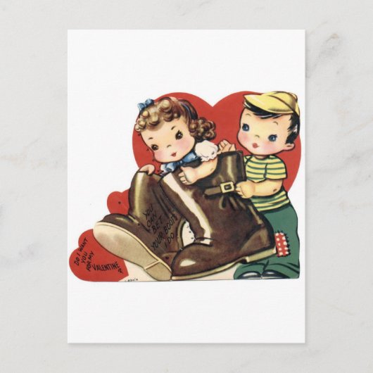 私のバレンタインでどう? シーズンポストカード (正面)