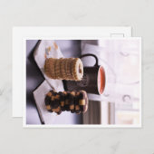 「私のバレンタインにしてくれるか？」はがき ポストカード (正面/裏面)