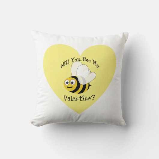 私のバレンタインにしてくれる? クッション (正面)