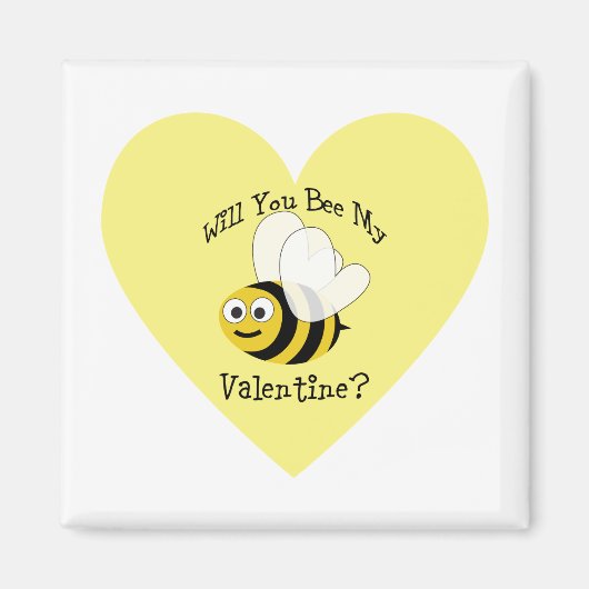 私のバレンタインにしてくれる？ マグネット (正面)