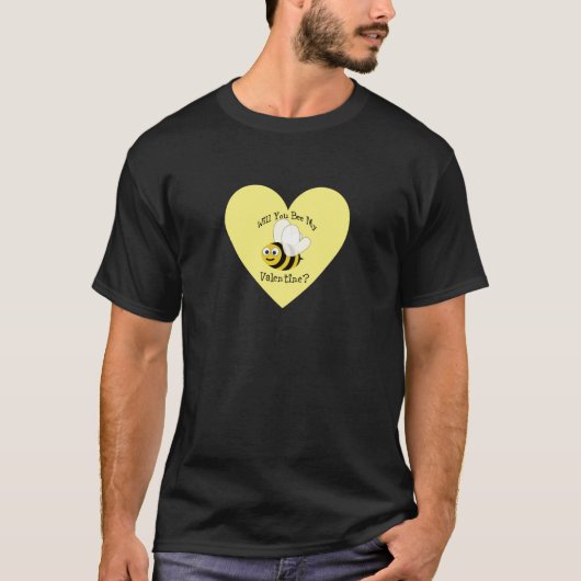 私のバレンタインにしてくれる? Tシャツ (正面)