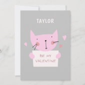 私のバレンタインになってくれる猫 シーズンカード (正面)