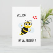 私のバレンタインになってくれる? カード (スタンド正面)