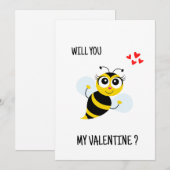 私のバレンタインになってくれる?カード シーズンカード (正面/裏面)