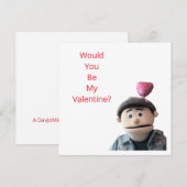 私のバレンタインになってくれる？ シーズンカード (正面/裏面)