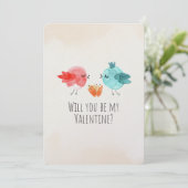 私のバレンタインになってくれる？ シーズンカード (スタンド正面)