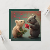 私のバレンタインになって カード (正面/裏面インサイチュ)