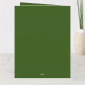 私のバレンタインになって カード (裏面)