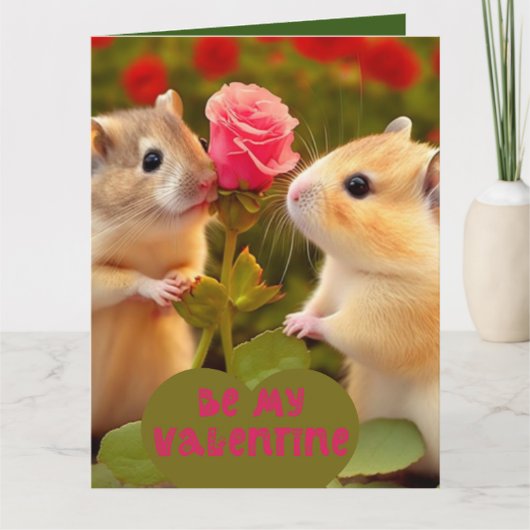 私のバレンタインになって カード (正面)