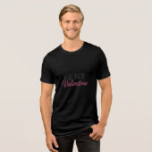 私のバレンタインになって トライブレンドTシャツ (正面全面)