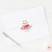 私のバレンタインになって ラウンドシール (封筒)
