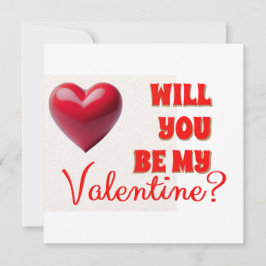 私のバレンタインになって 招待状