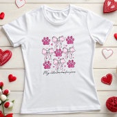 私のバレンタインには手がある Tシャツ