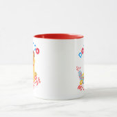 私のバレンタインに行かない – ドーナツ恋人バレンタイン マグカップ (中央)