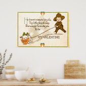 私のバレンタインに行く？ポスター ポスター (キッチン)