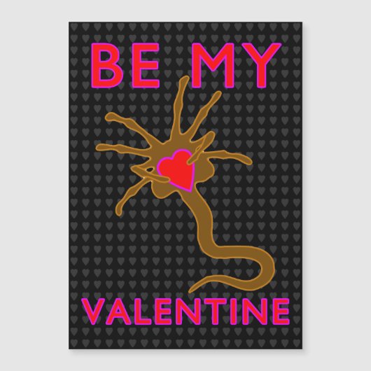 私のバレンタインに顔ハグ (正面)