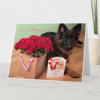 私のバレンタインに カード